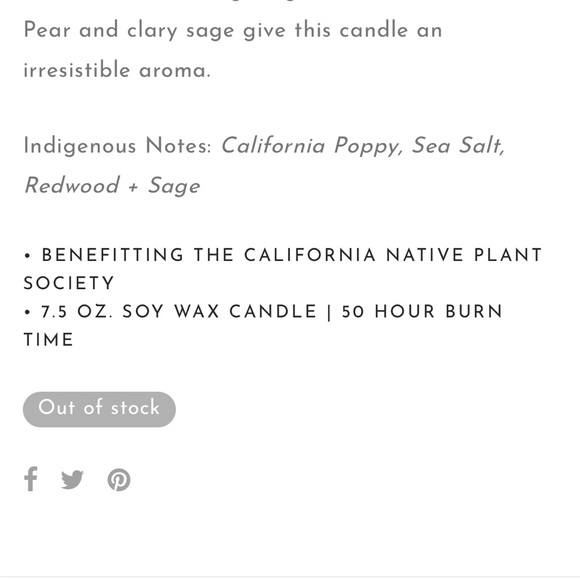 Golden State soy 7.5oz candle - Picture 7 of 7